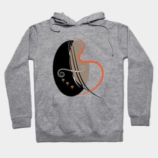 Abstract guitar Hoodie